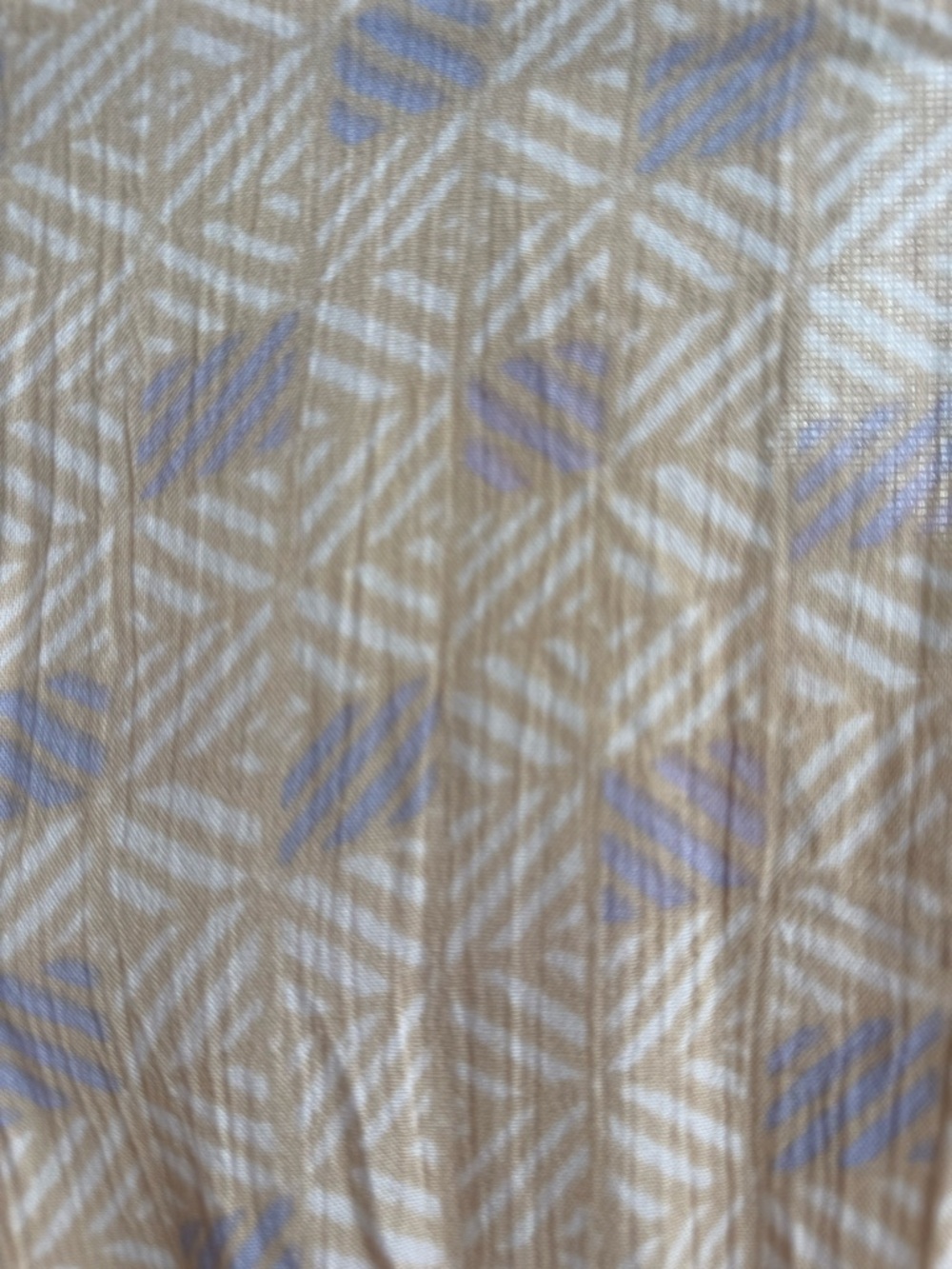 Sincerely Jules Sleeveless Neutral and Lavender Print Maxi Dress Size XS - Picture 3 of 3